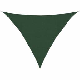 Berkfield Home Sunshade Sail 160 g/m ² Dark Green 4x4x5.8 m HDPE - thumbnail 1