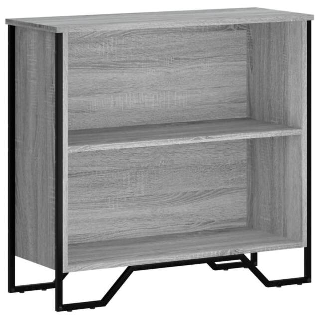 Berkfield Home Bookcase Grey Sonoma 80x31x74.5 cm Engineered Wood - image 1