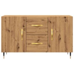 Berkfield Home Sideboard Artisan Oak 100x36x60 cm Engineered Wood in Brown - Size: 100 x 36 x 60 cm - thumbnail 4
