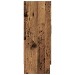 Berkfield Home Book Cabinet Old Wood 82.5x30.5x80 cm Engineered Wood in Brown - thumbnail 7