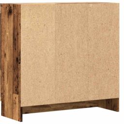 Berkfield Home Book Cabinet Old Wood 82.5x30.5x80 cm Engineered Wood in Brown - thumbnail 8