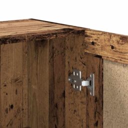 Berkfield Home Book Cabinet Old Wood 82.5x30.5x80 cm Engineered Wood in Brown - thumbnail 9