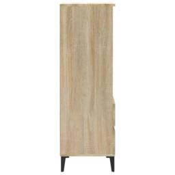 Berkfield Home Highboard Sonoma Oak 40x36x110 cm Engineered Wood in Beige - Size: 40 x 36 x 110 cm - thumbnail 5