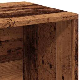 Berkfield Home LP Storage Box Old Wood 69.5x34x36 cm Engineered Wood in Brown - thumbnail 8