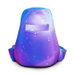 rucomfy Beanbags rucomfy Kids Purple Galaxy Bean Bag Chair - Gaming Lounger for Kids - thumbnail 3