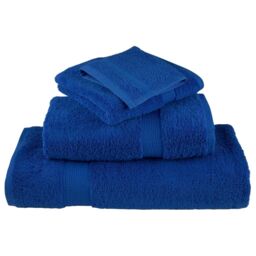 Berkfield Home 6 Piece Premium Towel Set SOLUND Blue 600 gsm - thumbnail 4