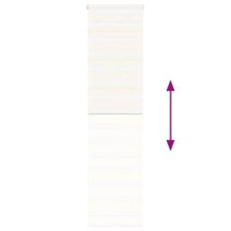 Berkfield Home Zebra Blind Marble Beige 55x230 cm Fabric Width 50.9 cm Polyester - thumbnail 5