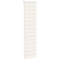 Berkfield Home Zebra Blind Marble Beige 55x230 cm Fabric Width 50.9 cm Polyester - thumbnail 3