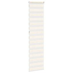 Berkfield Home Zebra Blind Marble Beige 55x230 cm Fabric Width 50.9 cm Polyester - thumbnail 4