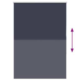 Berkfield Home Roller Blind Blackout Marine 90x150 cm Fabric Width 85.7 cm Polyester in Blue - thumbnail 5