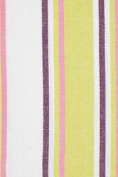 Homescapes Osaka Green Stripes Ready Made Eyelet Curtain Pair - Size: 140 cm width x 183 cm drop - thumbnail 4