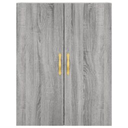 Berkfield Home Highboard Grey Sonoma 69.5x34x180 cm Engineered Wood - thumbnail 6