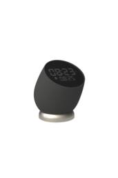 Kreafunk Bell Wireless Flip To Snooze Alarm Clock 9cm - Black - thumbnail 2