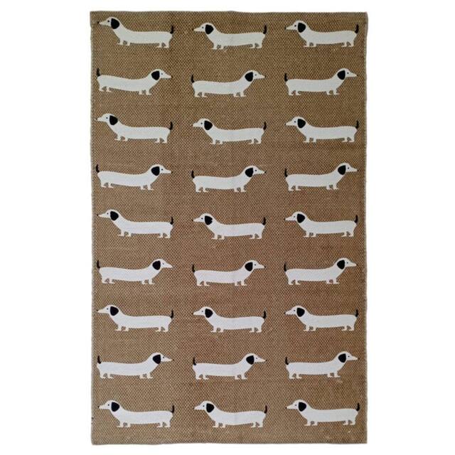 New Edge Blinds Printed Rug - Sausage Dog - Size: 60 cm x 90 cm - image 1