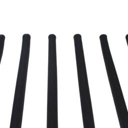 Ventryn Pull Out Trouser Rack Heavy Duty Left Mounting Silent Rail Steel in Black - thumbnail 5