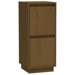 Berkfield Home Sideboards 2 pcs Honey Brown 31.5x34x75 cm Solid Wood Pine - thumbnail 4