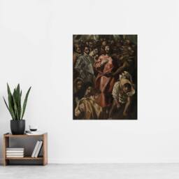 "Artery8 Espolio The Disrobing of Jesus Christ El Greco Wall Art Poster Print - Size: W18"" x H24""" - thumbnail 4