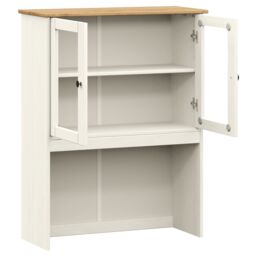 Berkfield Home Dresser Top VIGO White 78x30x100 cm Solid Wood Pine - Size: 78 x 30 x 100 cm - thumbnail 5