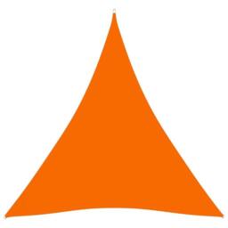 Berkfield Home Sunshade Sail Oxford Fabric Triangular 3.6x3.6x3.6 m Orange - thumbnail 3