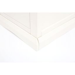 Cabinet Bits Castelli 5 Drawer Chest of Drawers Wood Knob in Off-White - thumbnail 6