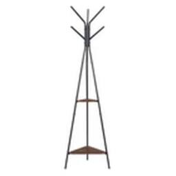 Kelvenix Black Coat Stand Garment Rack Hook Coat Clothes Hanger