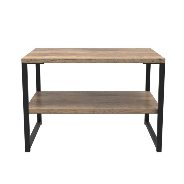 Ready Assembled 2 U Tamworth Lamp Table (Ready Assembled) in Dark Brown - image 1