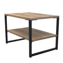Ready Assembled 2 U Tamworth Lamp Table (Ready Assembled) in Dark Brown - thumbnail 5