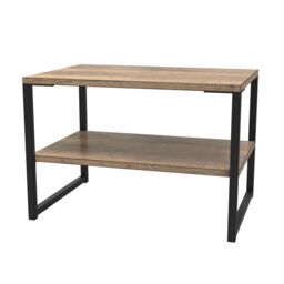 Ready Assembled 2 U Tamworth Lamp Table (Ready Assembled) in Dark Brown - thumbnail 3