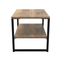 Ready Assembled 2 U Tamworth Lamp Table (Ready Assembled) in Dark Brown - thumbnail 2