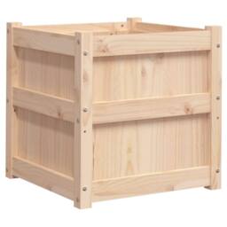 Berkfield Home Garden Planters 2 pcs Solid Wood Pine in Light Tan - thumbnail 5