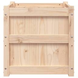 Berkfield Home Garden Planters 2 pcs Solid Wood Pine in Light Tan - thumbnail 6