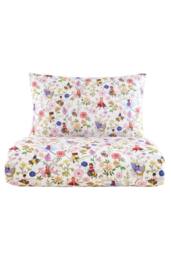 Belle & Boo 'Garden Friends' Reversible Cotton Duvet Cover Set in White - Size: Double - thumbnail 6