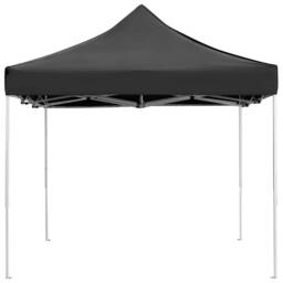Berkfield Home Professional Folding Party Tent Aluminium 4.5x3 m Anthracite in Black - thumbnail 4