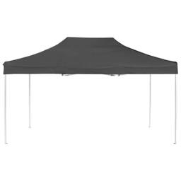 Berkfield Home Professional Folding Party Tent Aluminium 4.5x3 m Anthracite in Black - thumbnail 3