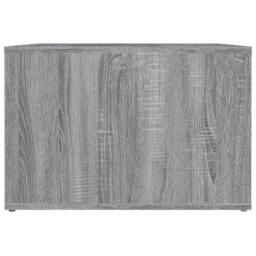 Berkfield Home Elegant Bedside Table Grey Sonoma 57x55x36 cm Engineered Wood - Size: 57 x 55 x 36 cm - thumbnail 6