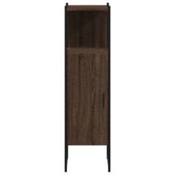 Berkfield Home Sturdy Bathroom Cabinet Brown Oak 33x33x120.5 cm Engineered Wood - thumbnail 5