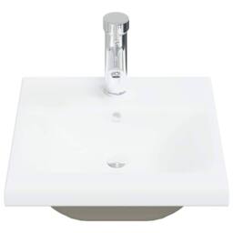 Berkfield Home Practical 4 Piece Bathroom Furniture Set Concrete Grey Engineered Wood - thumbnail 7