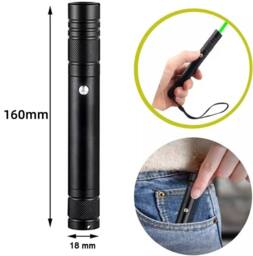 Nordara 1000Miles Green Laser Pointer 533nm Rechargeable Torch - thumbnail 2