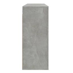Berkfield Home Wall Cabinet Concrete Grey 80x33x80 cm Engineered Wood - Size: 80 x 33 x 80 cm - thumbnail 5