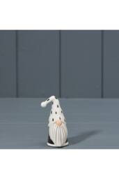 KDMD Black & White Charming Ceramic Santa - thumbnail 1