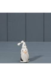KDMD Black & White Charming Ceramic Santa - thumbnail 2