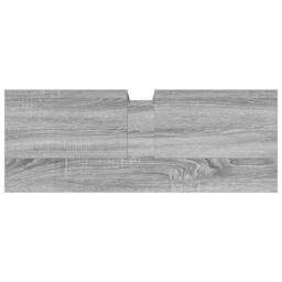 Berkfield Home Bathroom Sink Cabinet Grey Sonoma 80x30x60 cm Engineered Wood - Size: 80 x 30 x 60 cm - thumbnail 9