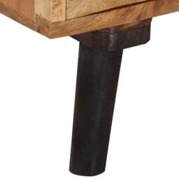 Berkfield Home TV Cabinet 145x35x35 cm Solid Acacia Wood in Brown - Size: 145 x 35 x 35 cm - thumbnail 9