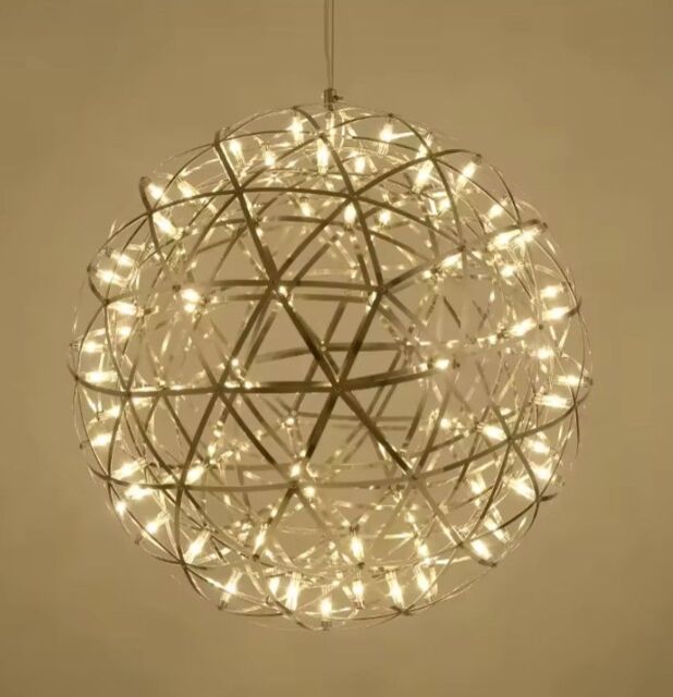 CGC Lighting 'Fawkes' Natural White Chrome 100cm XXXL Large Silver Firework / Starburst LED Pendant Light Chandelier in Metallic Silver - image 1