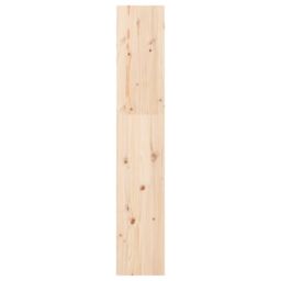 Berkfield Home Book Cabinet/Room Divider 60x30x167.5 cm Solid Wood Pine in Brown - thumbnail 4