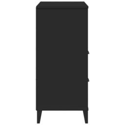 Berkfield Home Bookcase VIKEN Black 80x40x90 cm Engineered Wood - Size: 80 x 40 x 90 cm - thumbnail 7