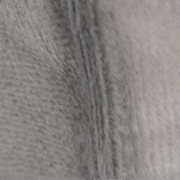 OHS Matte Velvet Filled Bolster Cushion Scatter Throw Pillow in Light Grey - thumbnail 5