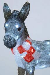 Marco Paul LED Nativity Donkey Christmas Decoration - thumbnail 2