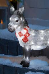 Marco Paul LED Nativity Donkey Christmas Decoration - thumbnail 3