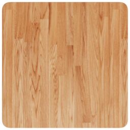 Berkfield Home Square Table Top Light Brown 50x50x2.5cm Treated Solid Wood Oak - Size: 50x50x2.5 cm - thumbnail 2